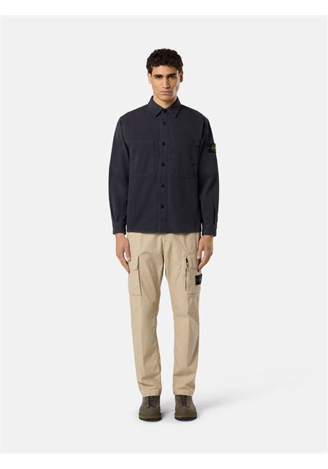 organic panama cotton old effect man ink STONE ISLAND | K2S15 1200025 S0184V0126